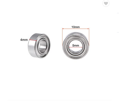 SMR105ZZ Stainless Steel Flat YOYO bearing 5x10x4mm with Metal Shields