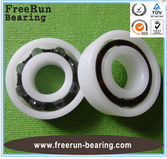 Plastic Sliding Door Roller Bearing Plastic Pulley Ball Bearings Deep Groove Plastic Ball Bearing